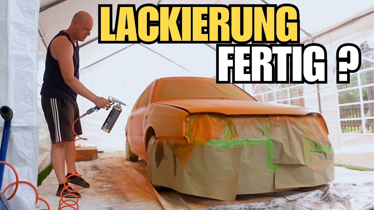 Golf 3 Projekt, Lackierung fertig und der Zusammenbau beginnt
