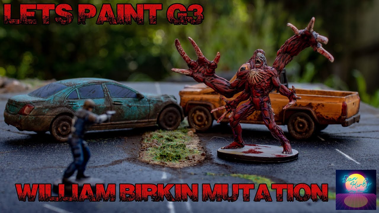 Уильям Биркин G3 Mutation | Настольная игра Resident Evil 2.