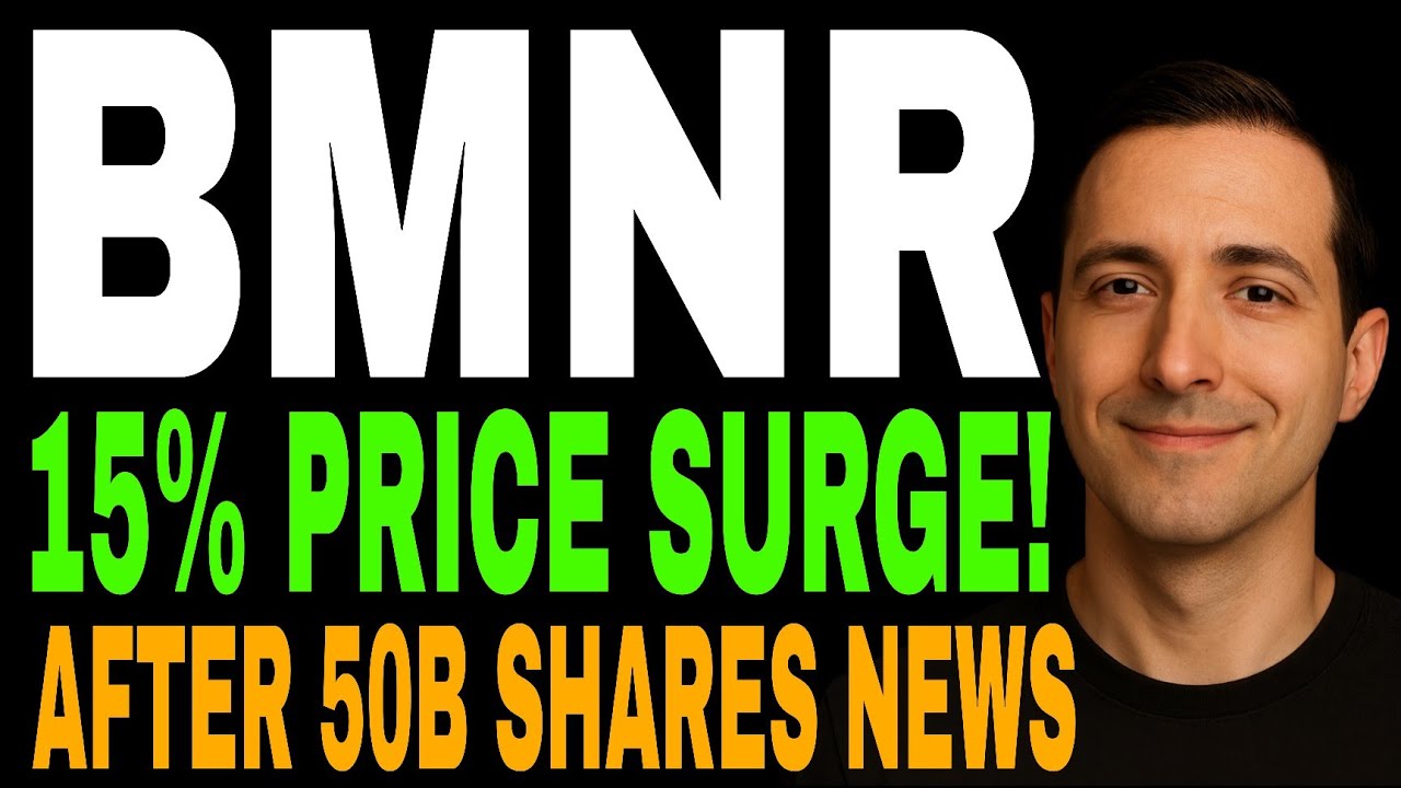 BMNR Stock Surges 15% on Split News &mdash; ETH Link, Massive Volume Spike & Big January Catalysts
