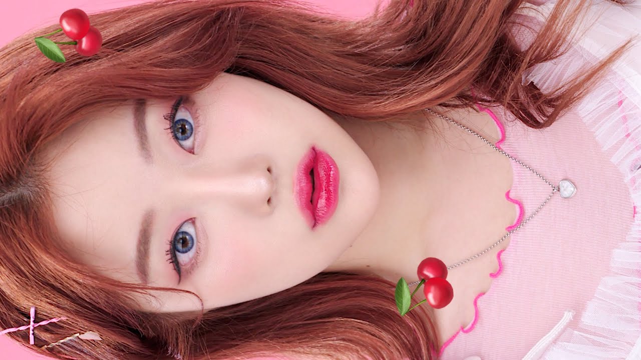 체리마루 쿨톤 핑크 메이크업🍒ㅣMINCARONG