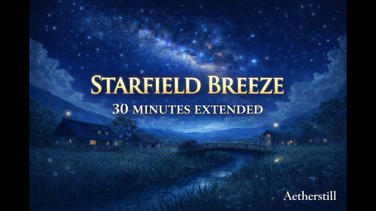 Starfield Breeze (30 Minutes) — Calm Instrumental for Sleep, Focus & Inner Peace