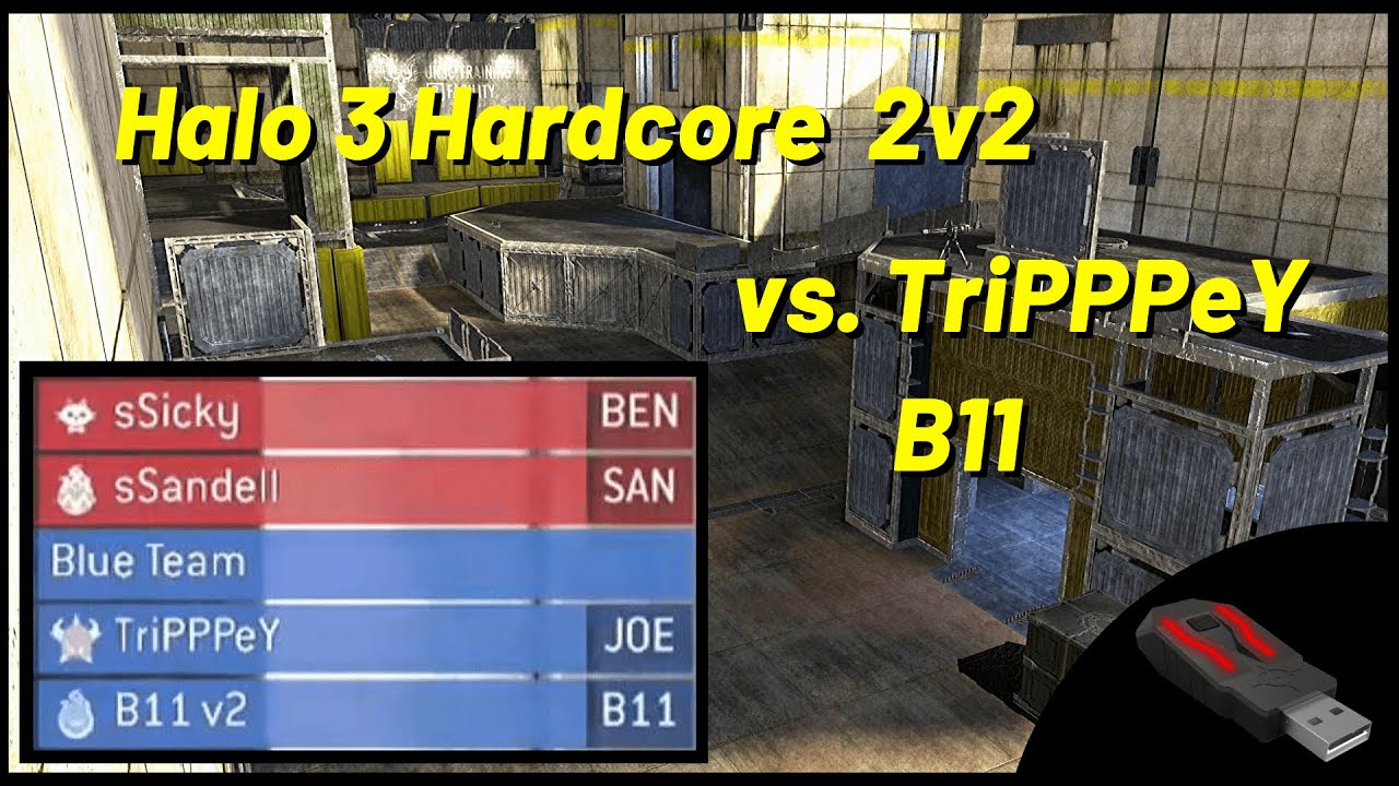Halo 3 MCC // 2v2 vs. Halo Pro TriPPPeY & B11 // Xim Apex (Mouse)