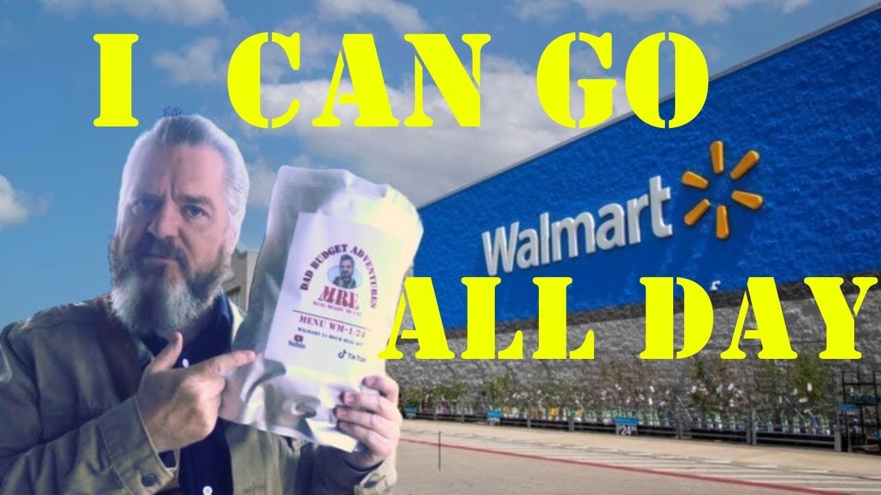 Домашний 24-часовой MRE из Walmart