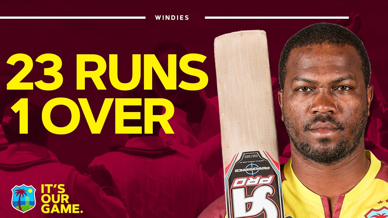 💥 Incredible Ball Striking | Johnson Charles Hits 23 off ONE Over