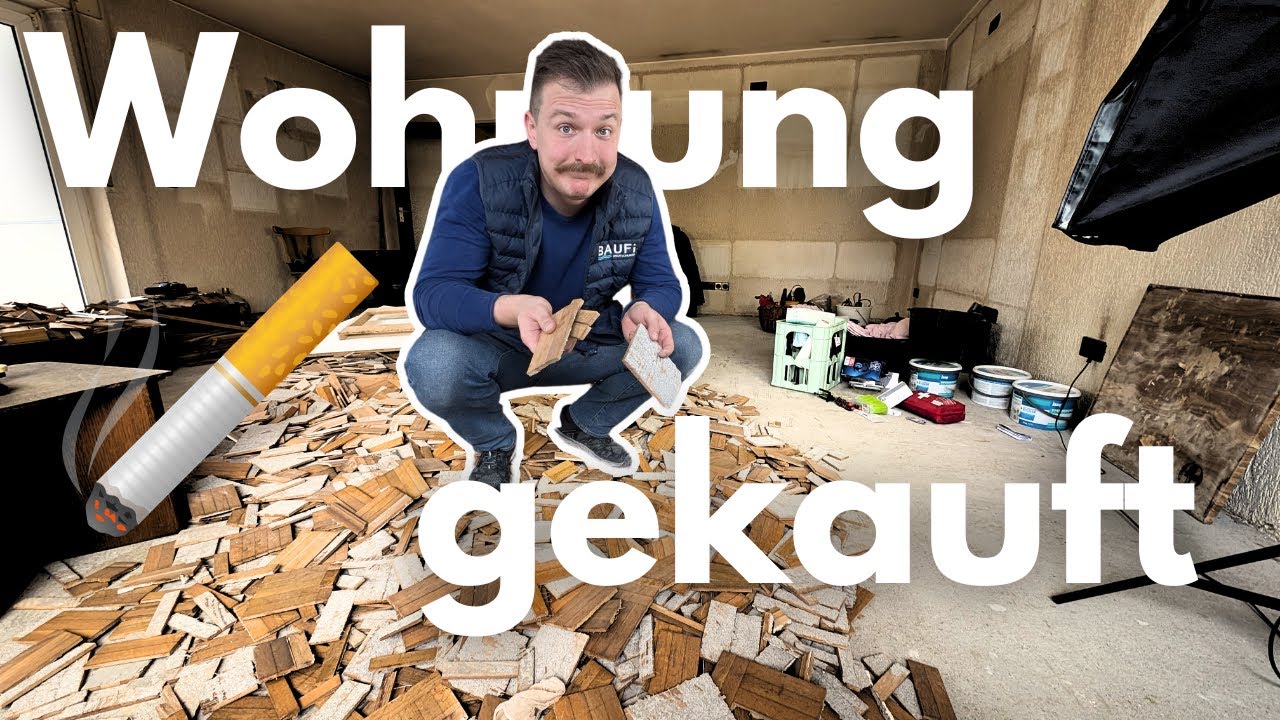 71m² Raucherwohnung ENTSETZT uns – so schlimm haben wir es nicht erwartet!