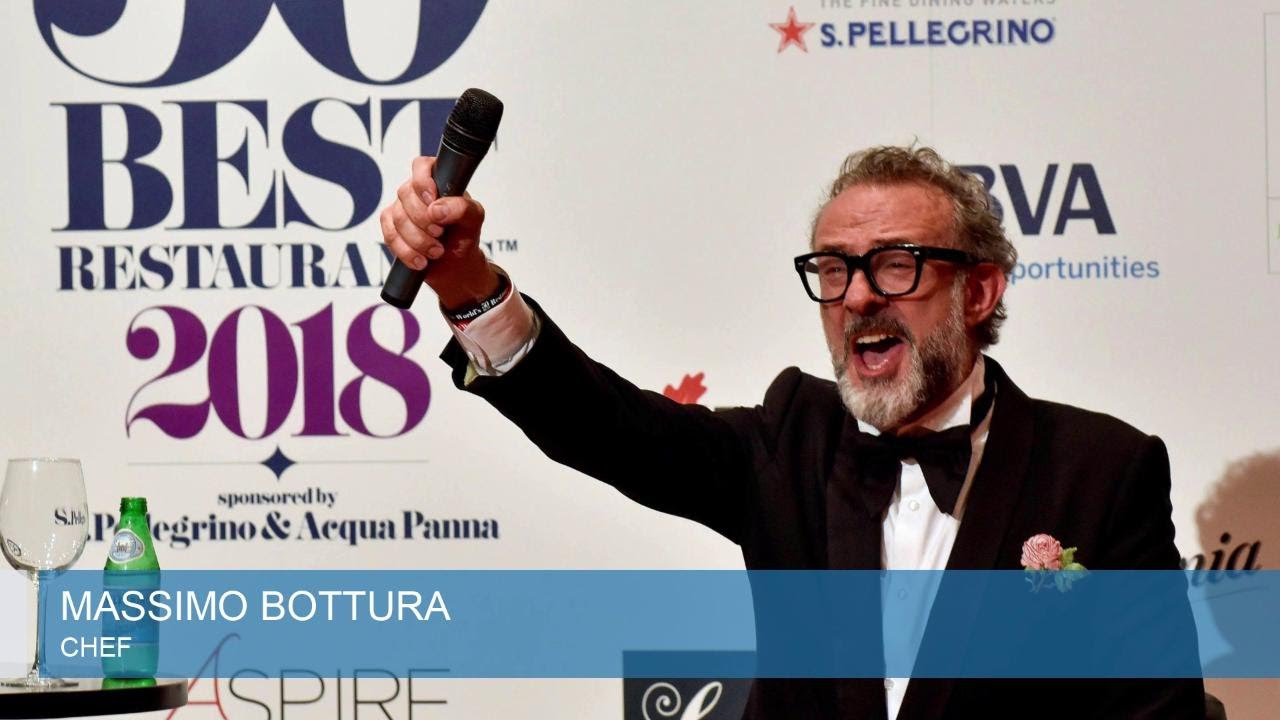 Bottura primo tra i 50 Best Restaurants: 