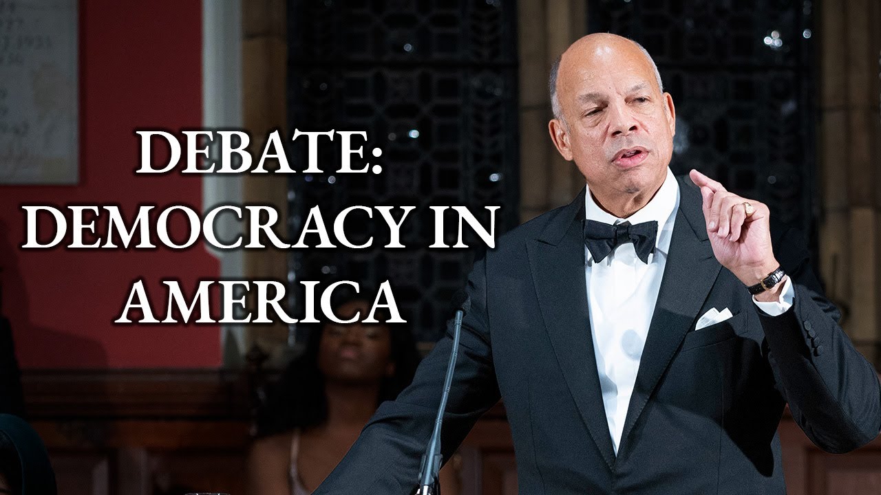 Jeh Johnson argues that American democracy is not failing due to its constitution's strength 8/8