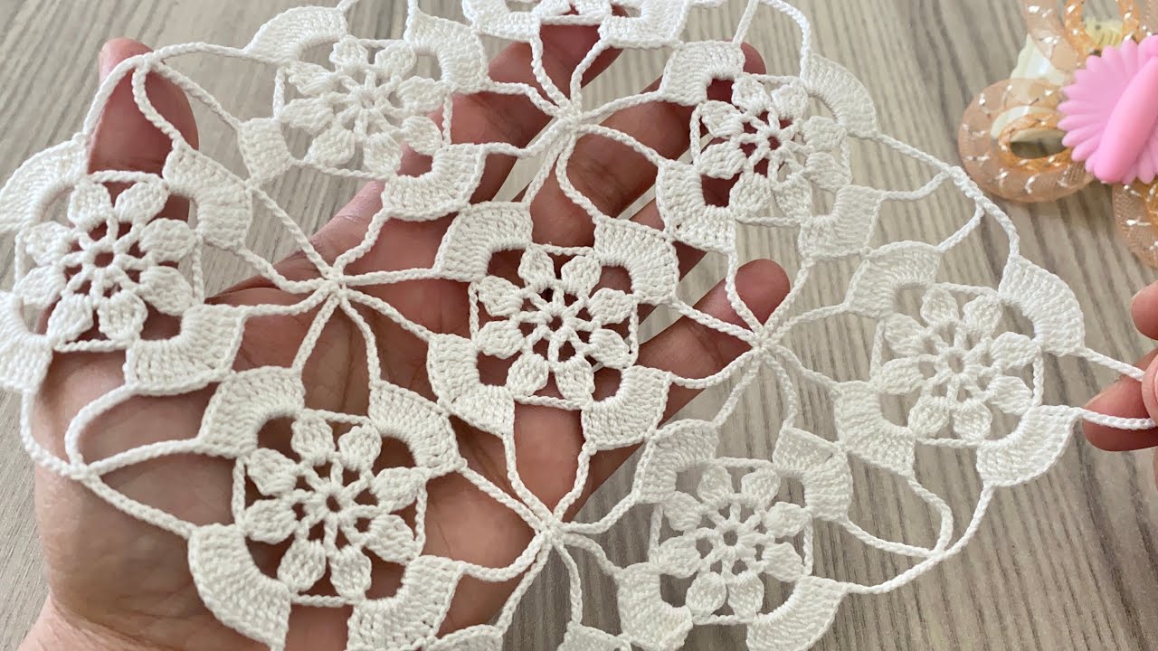 DIFFERENT and WONDERFUL Crochet Runner, Tablecloth, Napkin, Blouse Motif Pattern @HorrorCaseFiles6868
