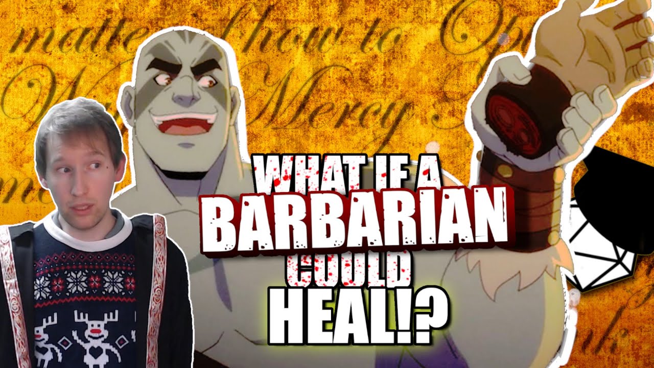 What if a BARBARIAN could Heal!? - How to Optimize a Way of Mercy Monk - D&D 5e