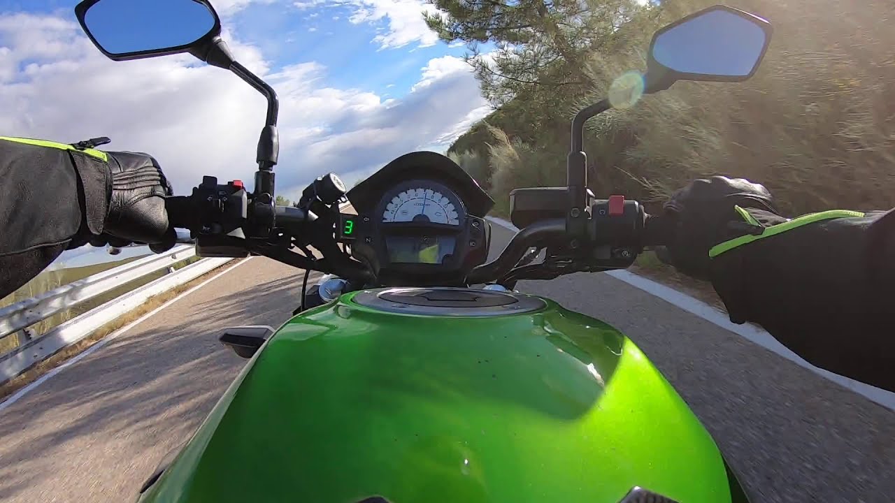 Kawasaki er6n - Ruta El Atazar