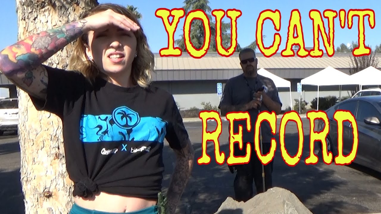 *APPROACHED BY SECURITY REAL QUICK FOR RECORDING IN PUBLIC* *COPS COME* ~MERCED, CA~