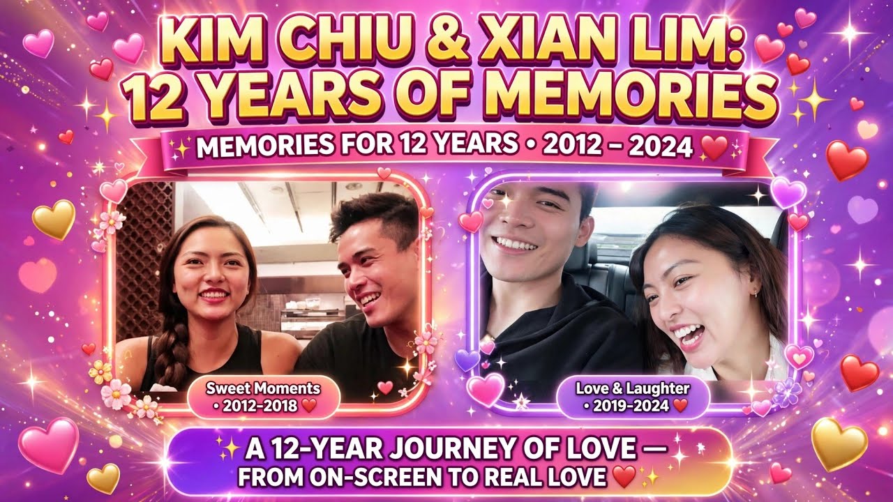 KIM CHIU AND XIAN LIM MEMORIES FOR 12YRS #breakup #trend #artist #kimchiu #xianlim