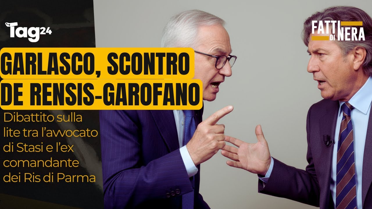 Garlasco, scontro De Rensis-Garofano: chi ha ragione? Dibattito Lombardi-Gregoretti-D'Aleo-Ferrari