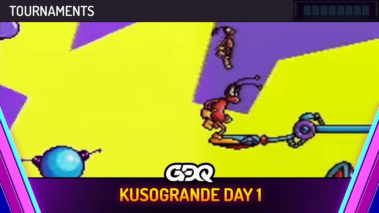 Kusogrande Day 1 - Awesome Games Done Quick 2024 Tournaments