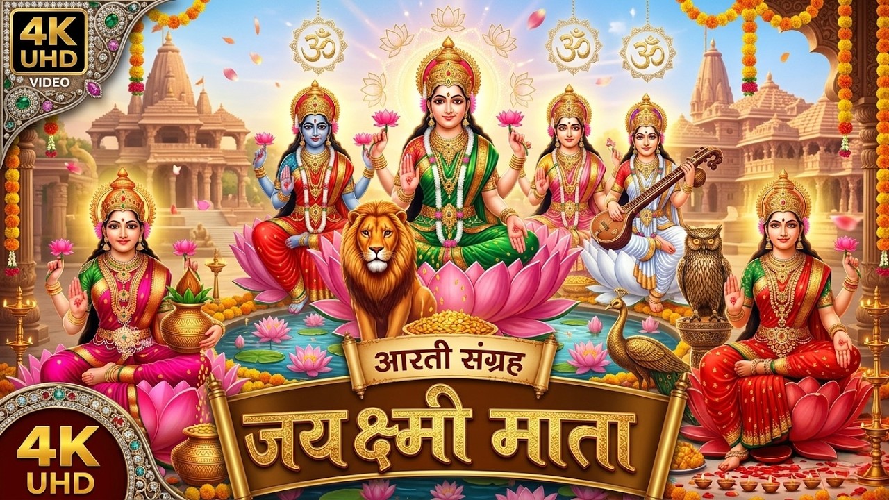 Laxmi Ji Ki Aarti | ॐ जय लक्ष्मी माता | Lakshmi Mata Ki Aarti | Om Jai Laxmi Mata | Laxmi Aarti