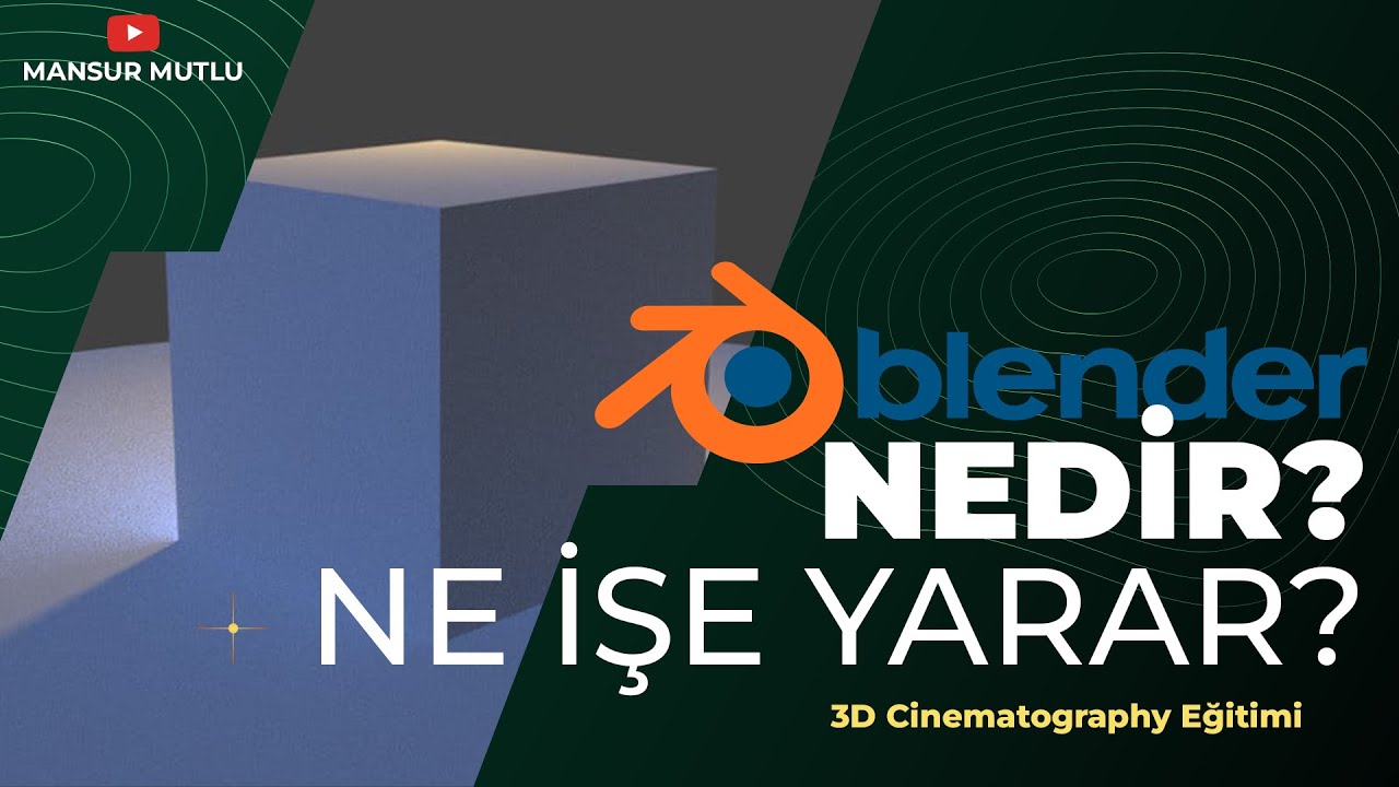 Blender nedir? Ne değildir?