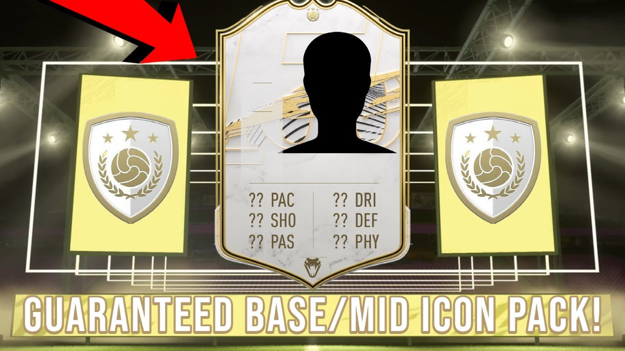 GUARANTEED BASE/MID ICON PACK!! FIFA 21 ULTIMATE TEAM!!