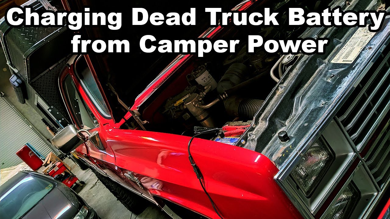 Charging Dead Truck Battery from a 12V Power Station: $25 Solution for Emergency Situations