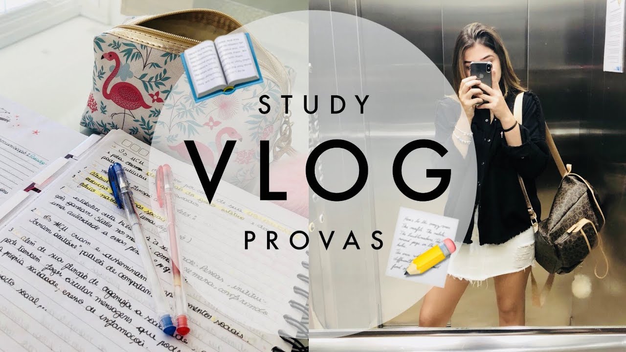 STUDY VLOG - Provas na Faculdade