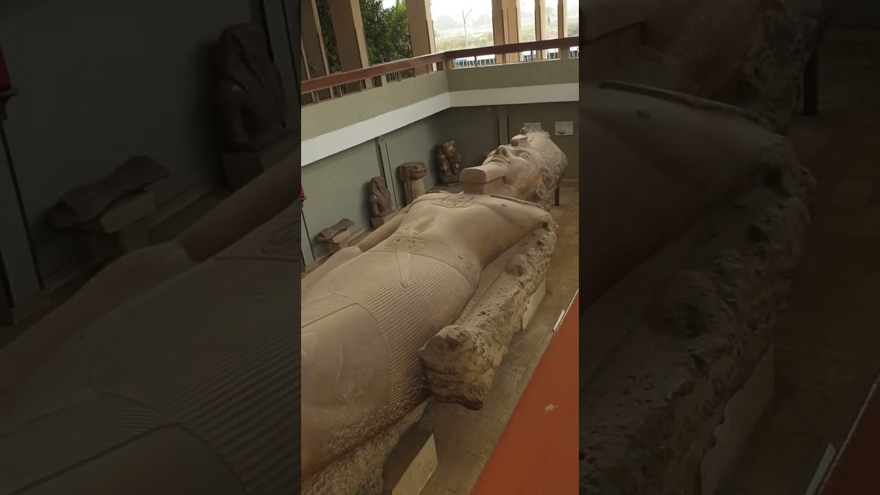 A colossal statue of Ramesses II Pharos of Egypt from Valley of Kings #ramses #valley #king #cairo