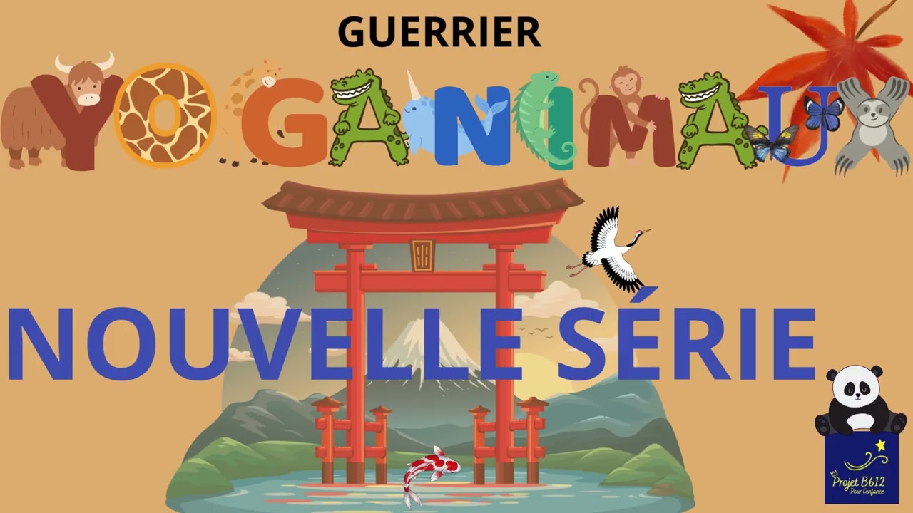 Yoga pour enfant et garderie - Yoganimaux -  Nouvelle série