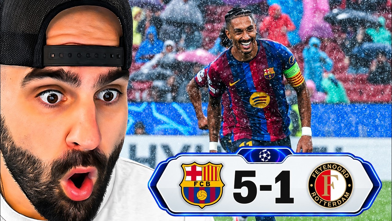 ВСЕМ КОНЕЦ | БАРСЕЛОНА ГРОМИТ ФЕЙЕНООРД 5-1