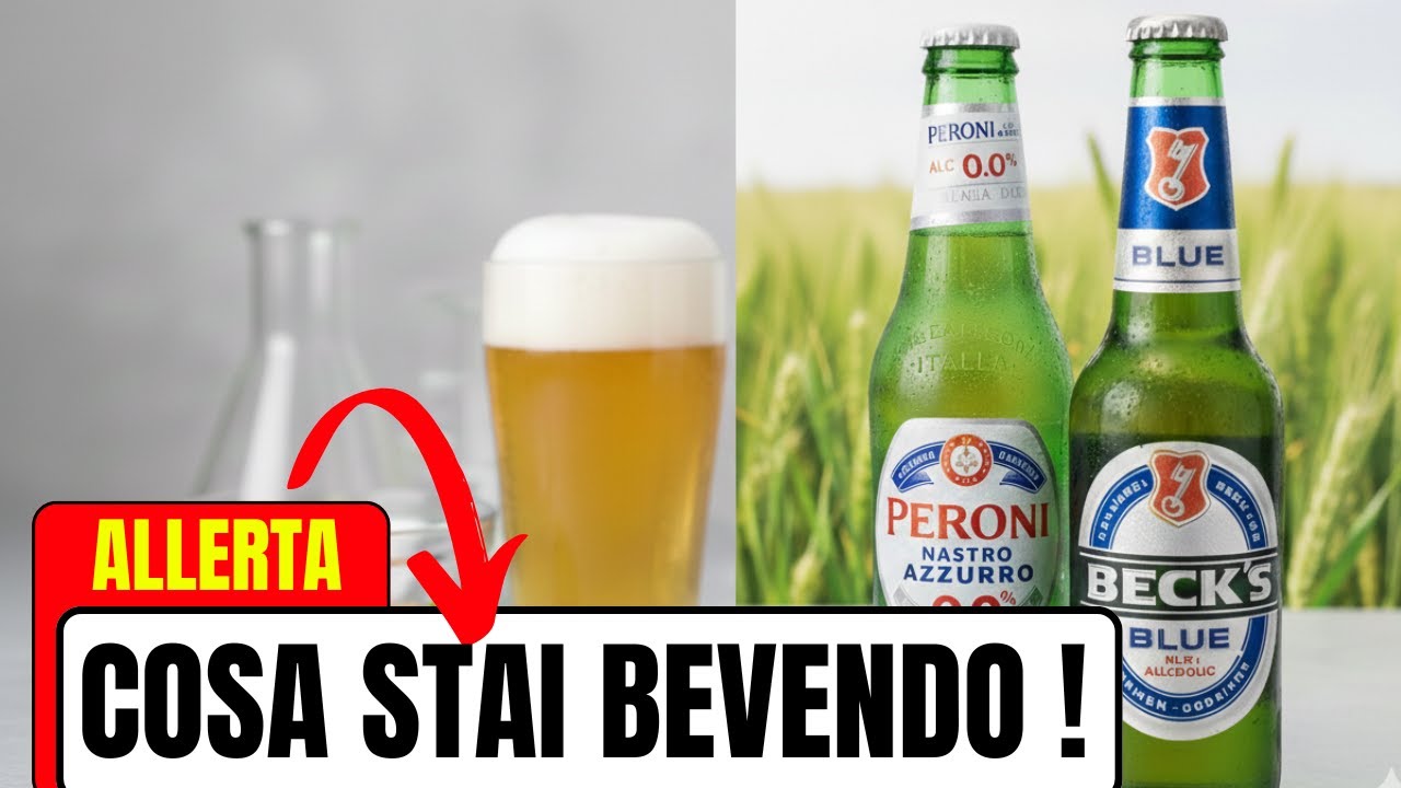 Birra ANALCOLICA Peroni 0.0 e Beck’s Blue: cosa stai bevendo davvero!