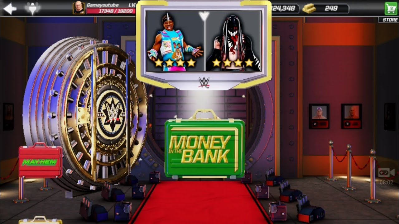 Money in the Bank Loot Case Opening ¦¦ Pulling two 4 stars ¦¦ Epic 30 Loots opening ¦¦ WWE Mayhem ¦¦