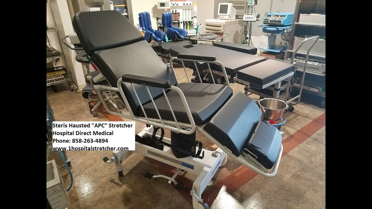 Steris Hausted APC Stretcher Chair Gurney
