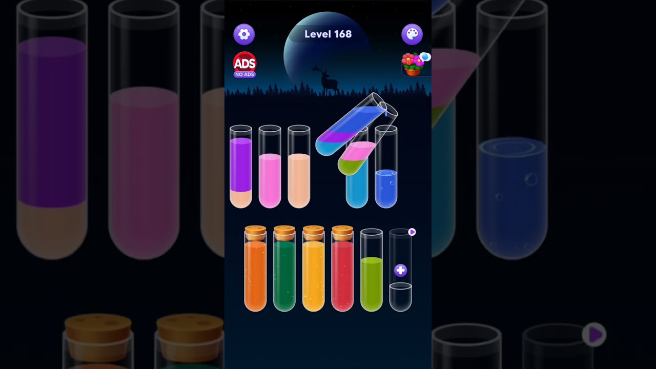 Water Sort 69 #mobilegame #games #gaming #gameplay #game #shorts #shortvideo #shortsvideo #short