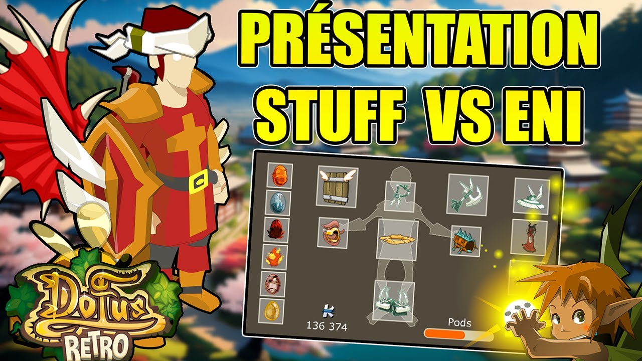Présentation stuff vs Eni + Combat🎙️- Dofus Rétro PvP