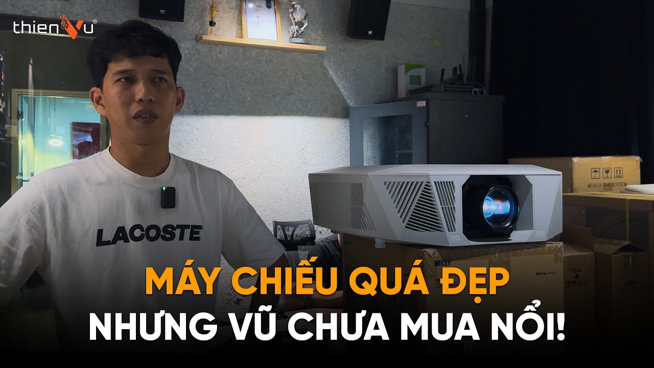 [Đập Hộp] M&aacute;y Chiếu Phim 4K Gia Đ&igrave;nh &ldquo;Khủng&rdquo; Gần 400 Triệu: EPSON EH-QL3000W (New 2025) - N&eacute;t Căng