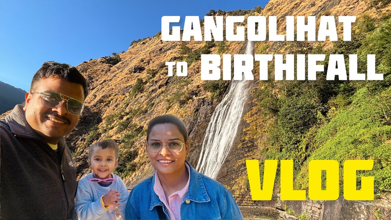 Gangolihat → Birthi Fall | Maggi Point, Views & Waterfall Trek || nisha bhanwra vlogs