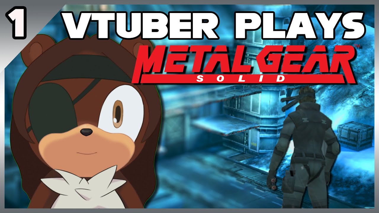 Metal Bear Solid — Metal Gear Solid с настоящим VTuber! Часть 1