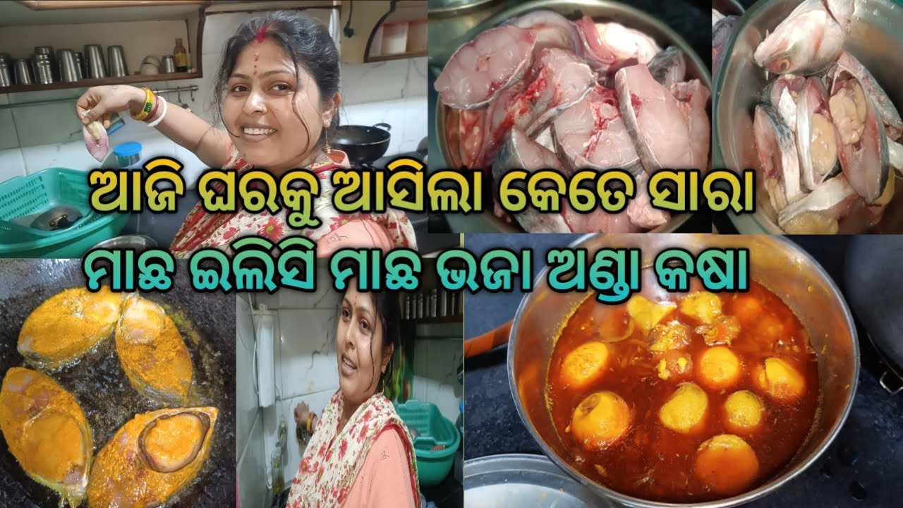 ଭାକୁର ମାଛ ଇଲିସି ମାଛ ଘରକୁ ଆସିଲା କେତେ ସାରା ମାଛ ଖାଇବା ଆଜି ଜମିଲା //Delhi vlog//Doli vlogging//💕🙏//