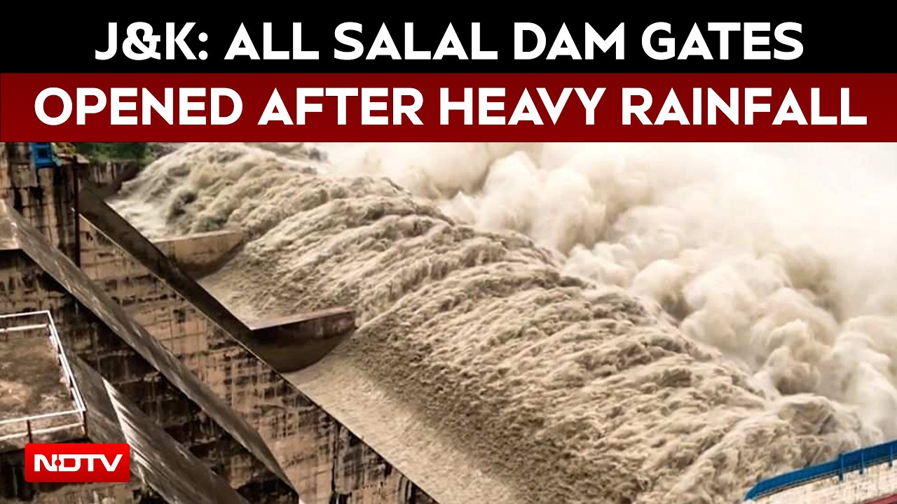 Jammu And Kashmir News | All Salal Dam Gates Opened Amid Heavy Rainfall