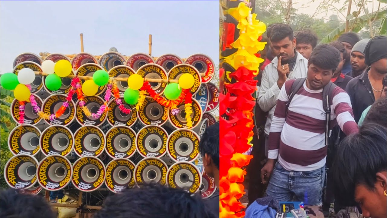 আজ শ্যামেশ্বরী সুপার সাউন্ড🔥নতুন 15 ইঞ্চি বক্স 10 টা হাজারে সেটিং করছে ডেক মিস্ত্রি জাহাঙ্গীর দা