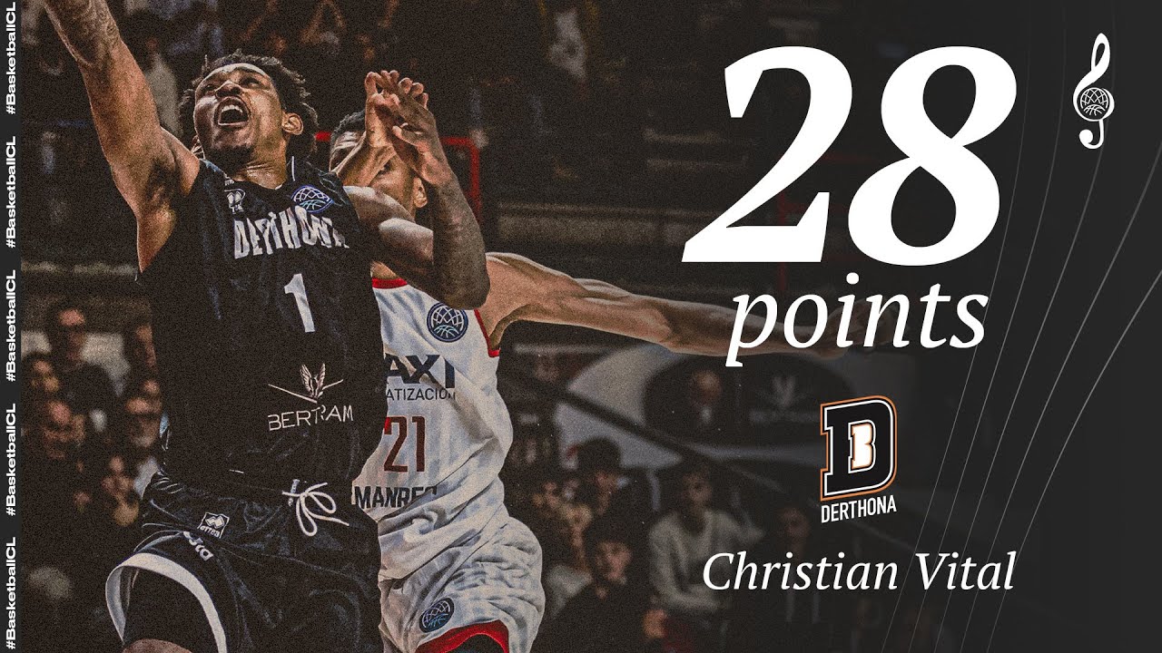 Christian Vital (28 PTS) | Player Highlights | BDT v BAXI | #BasketballCL 2024-25