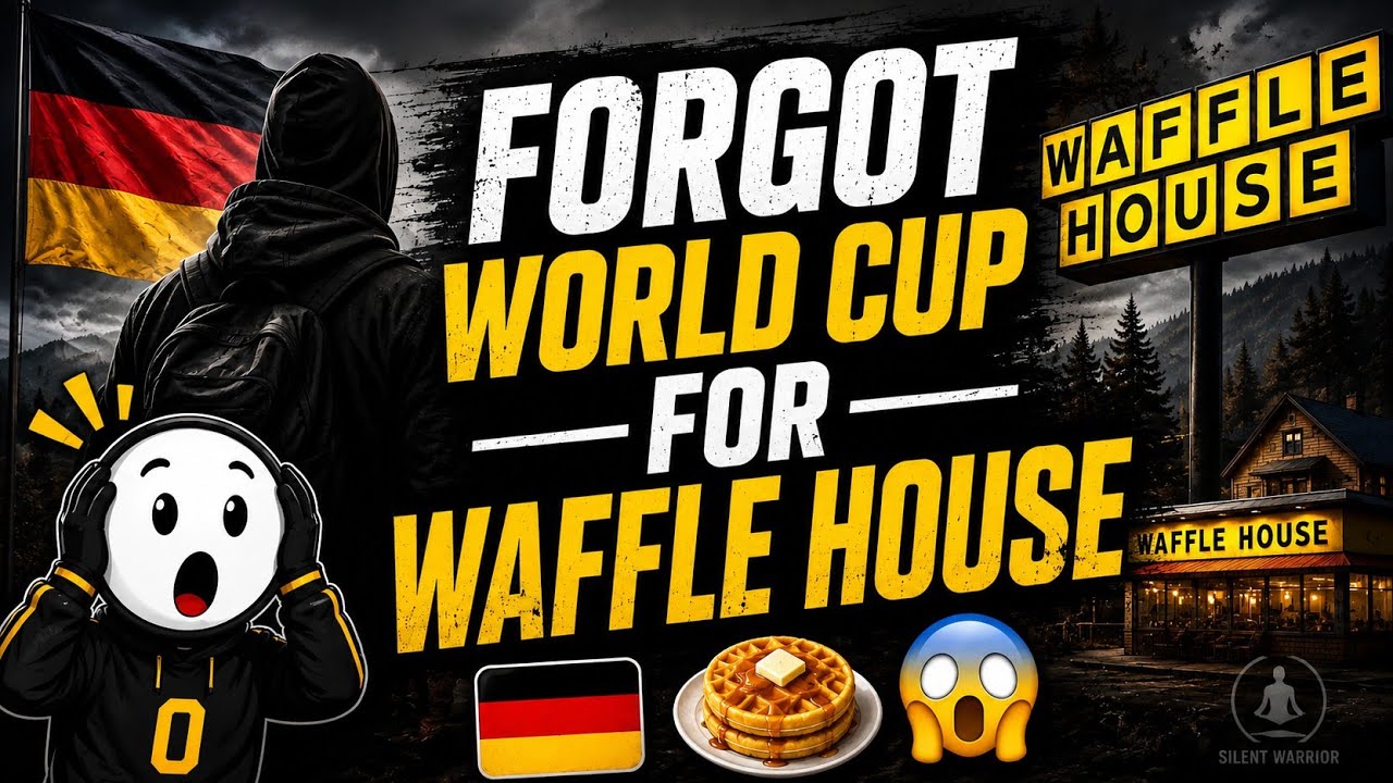 He Came for the World Cup... Then Found Waffle House 😭🇺🇸