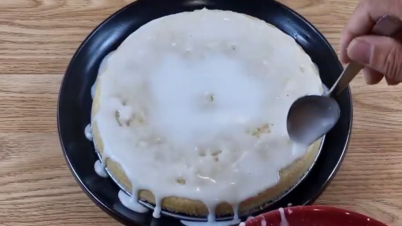 5 Ingredient Lemon 🍋🍋 Crazy Cake No Eggs, Butter or Milk