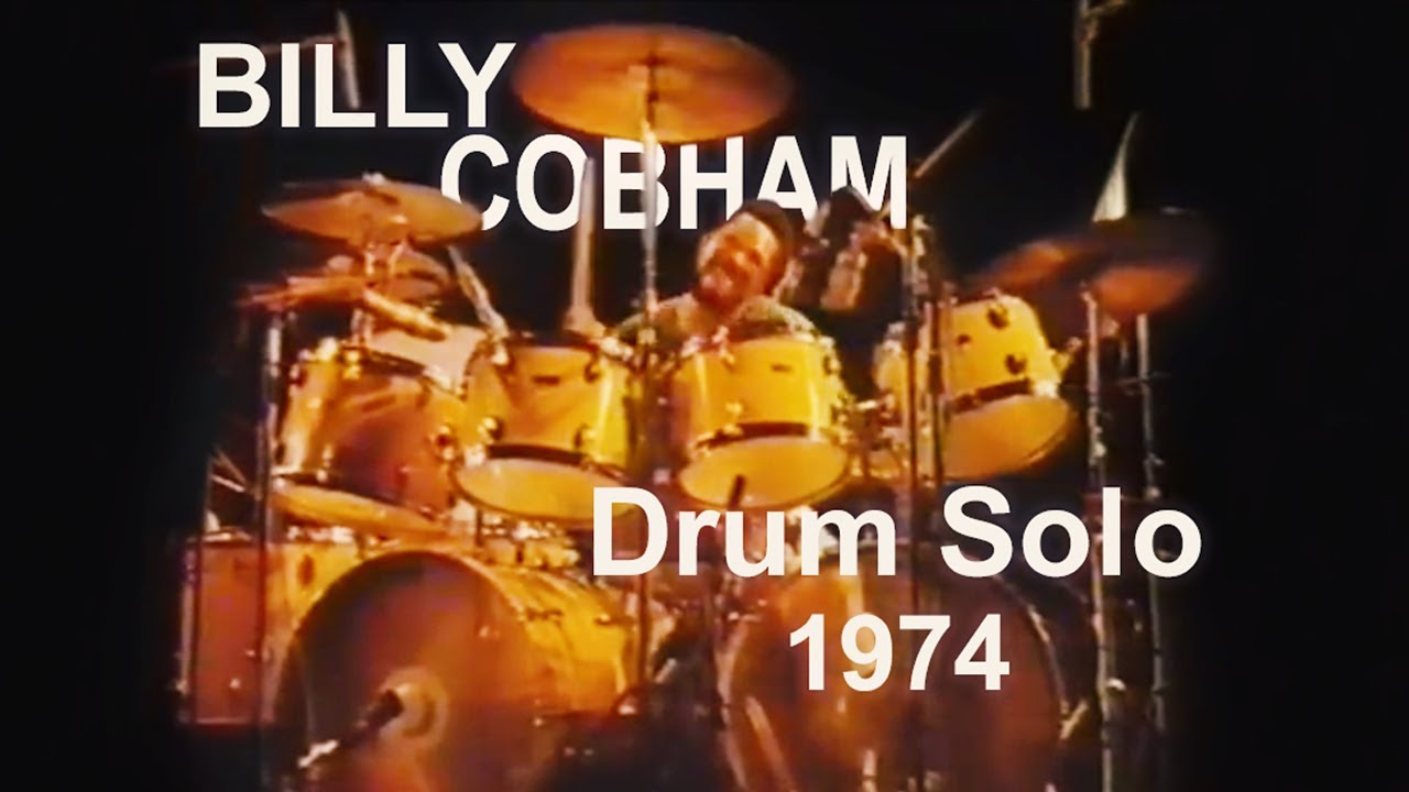 BILLY COBHAM Rainbow Theatre DRUM SOLO 1974