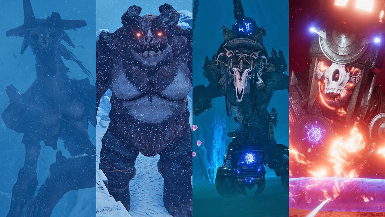 Praey For The Gods - All Bosses & Ending