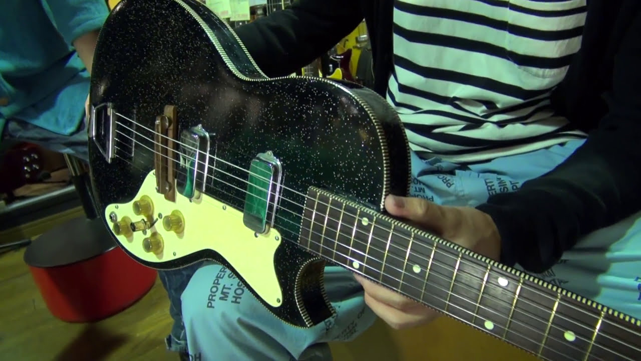 【池部楽器店】Custom Kraft 4155 The Midnight Special ‘62 Black Sparkle ＜Aug 2015 HMVG＞