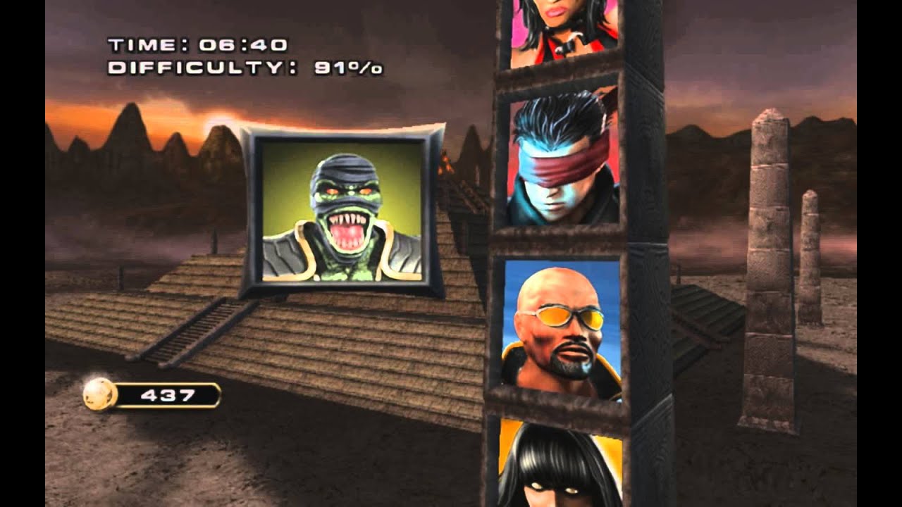 Mortal Kombat Armageddon - Reptile Arcade Ladder