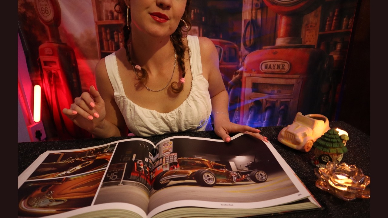 Gentle Book Flip Through with Soft Spoken ASMR