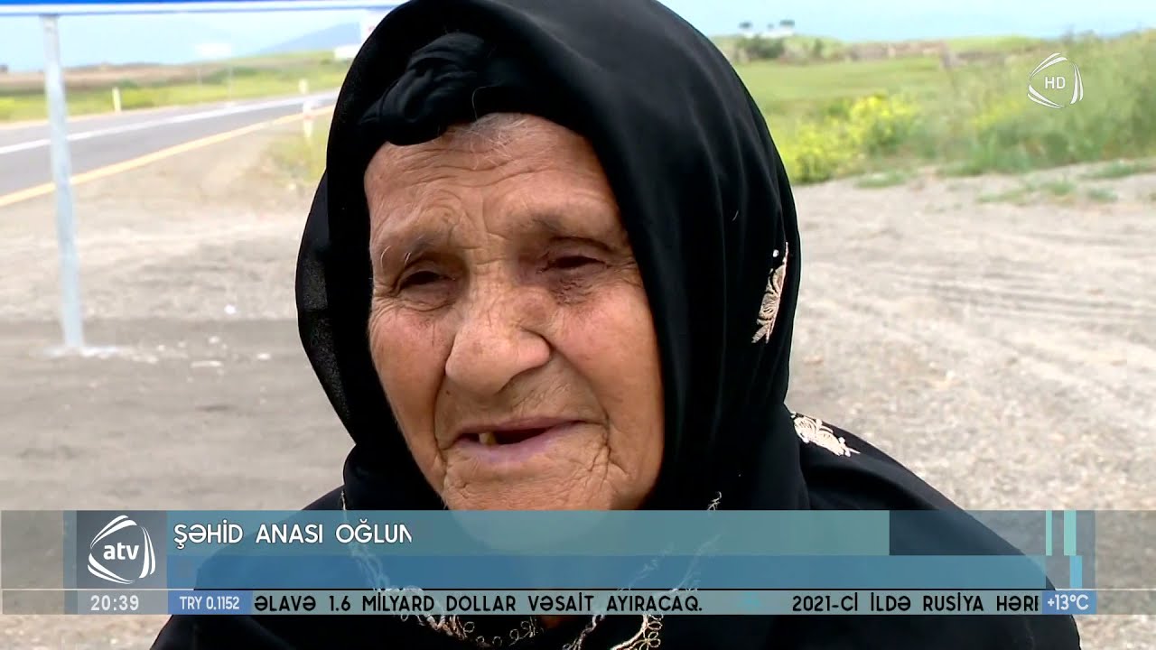 Şəhid anası oğlunun can verdiyi torpağa gəldi