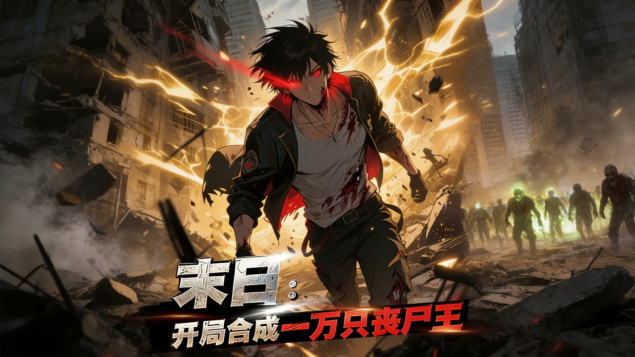 【FREE】《末日：开局合成一万只丧尸王》末日觉醒奇葩合成系统，合吉娃娃造钉雷，遭背叛后组建丧尸军团，以合成降维打击平推世界！#动漫 #小说改编 #漫画