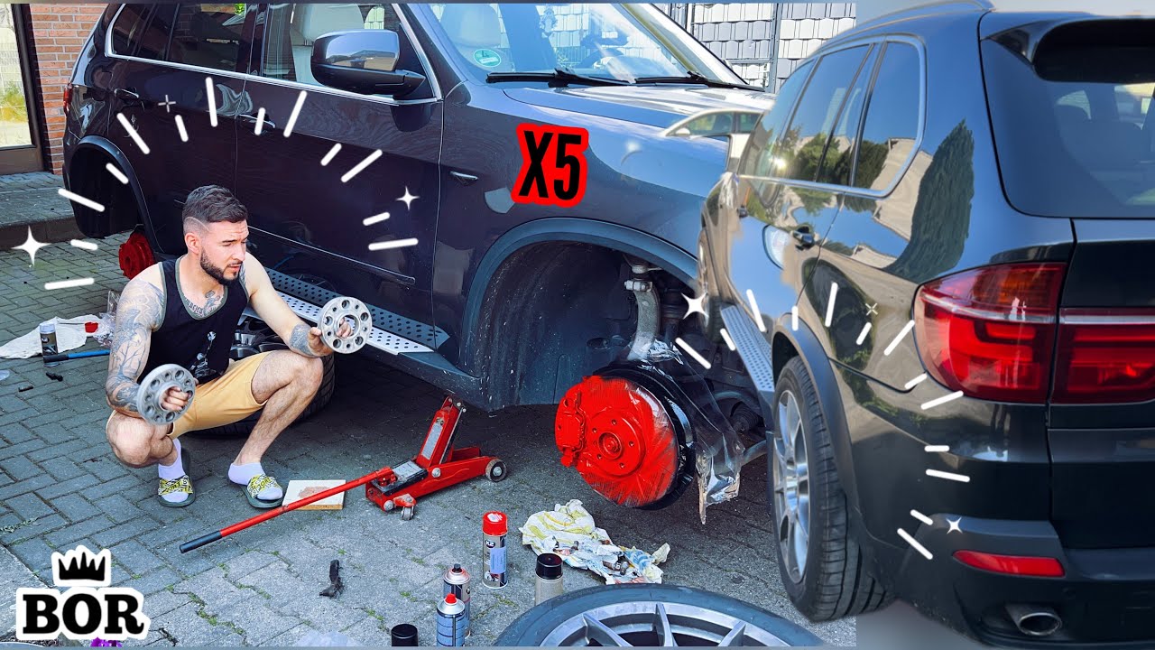 Pun distanțiere pe BMW X5 e70 2010 !