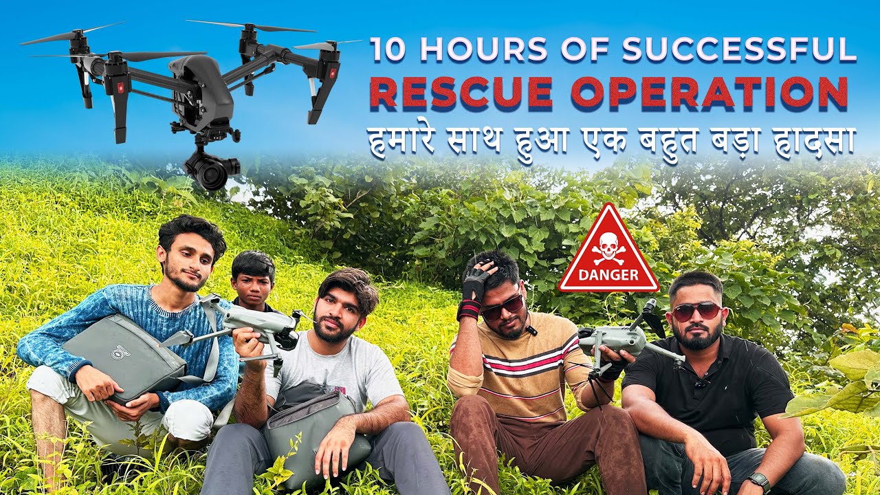 Air 3 Flight Crashed 😱  ADVENTURES RESCUE OPERATION AT NERAL MATHERAN || Team CLP