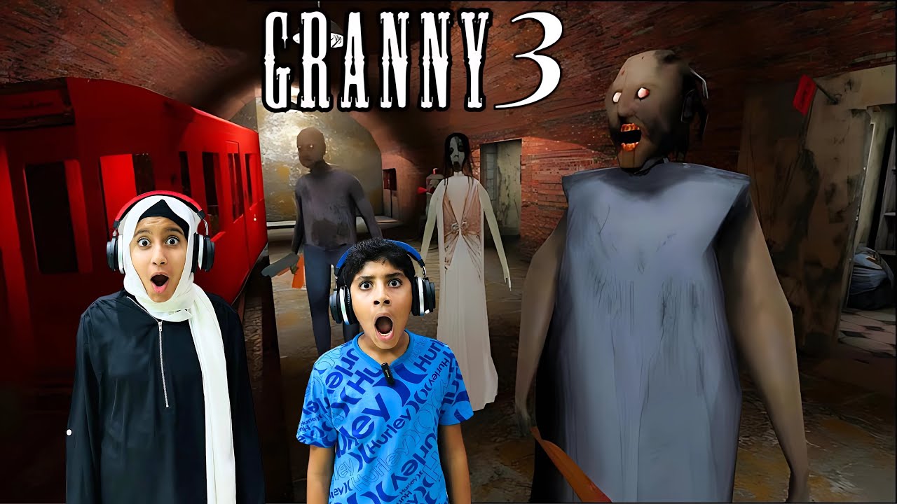الهروب من الجدة المرعبة في لعبة جراني | تحدي النجاة في منزل الرعب!”/Granny3